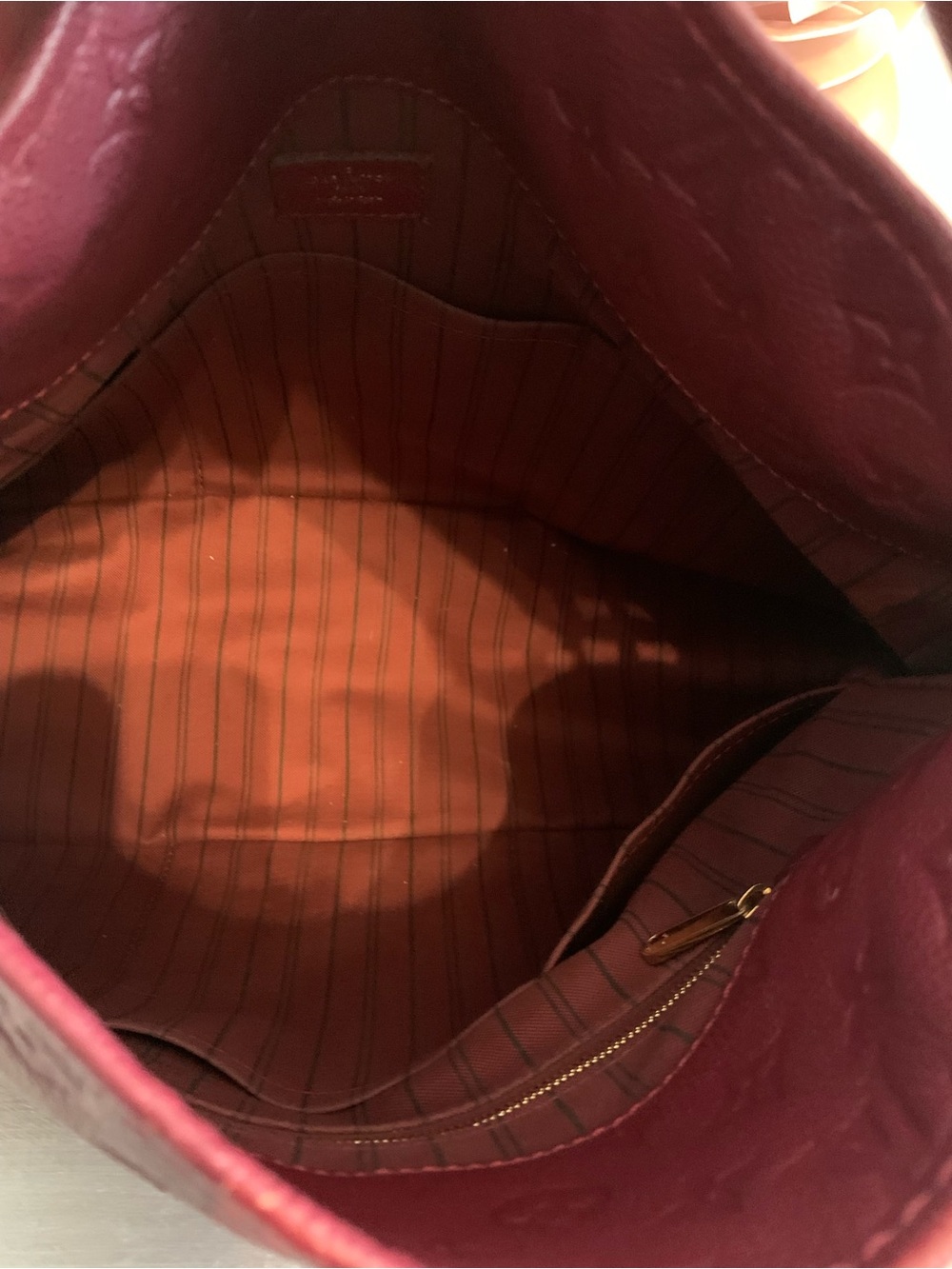 💝 EUC 💝 Louis Vuitton Monogram Empreinte MM Artsy in Aurore - Picture 4 of 5